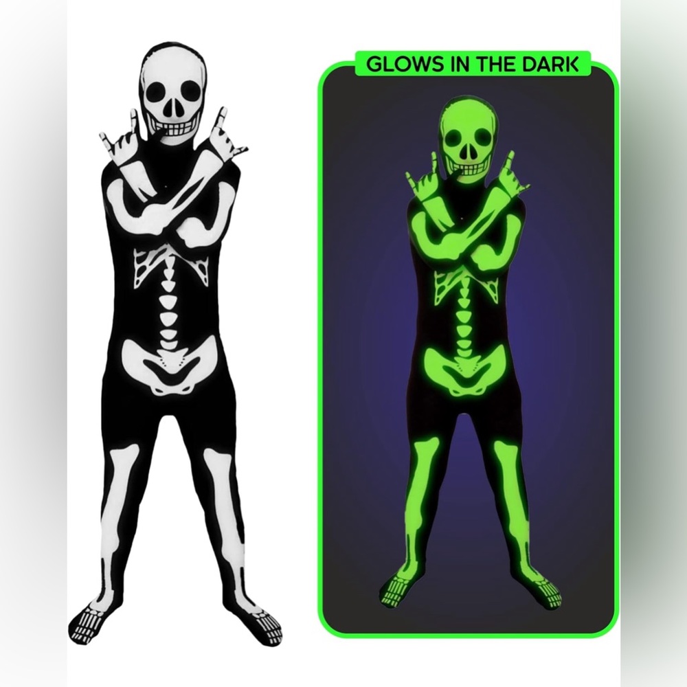 Glow in the Dark Skeleton, 10-12 years